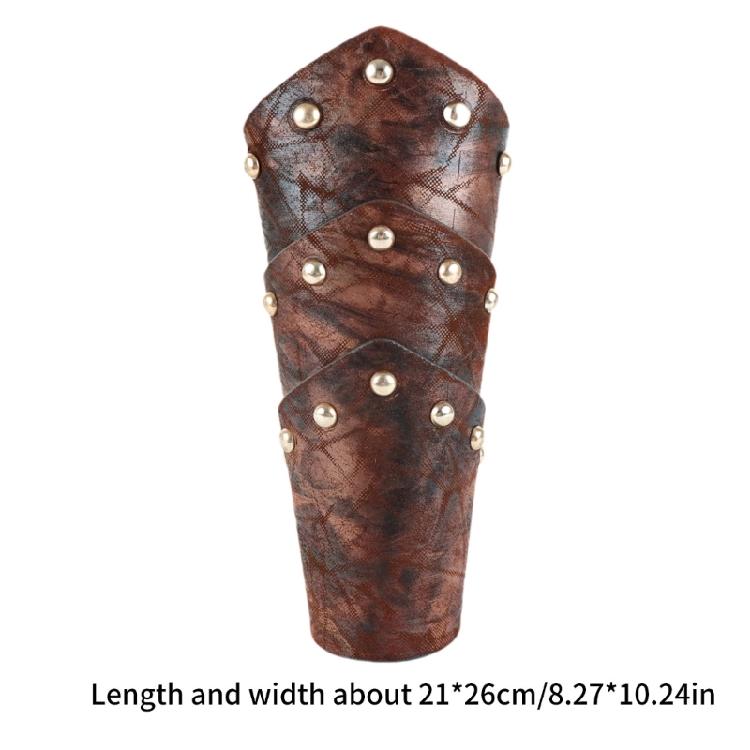 Medieval Arm Protectors for Theme Parties Masquerades Party Arm Guard Stage Show Arm Bracers Costume Props Armbands