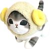 Mofusand Sheep Nyan Big Plush Toy Mofusand Single Gray Cat Official Dash! Item