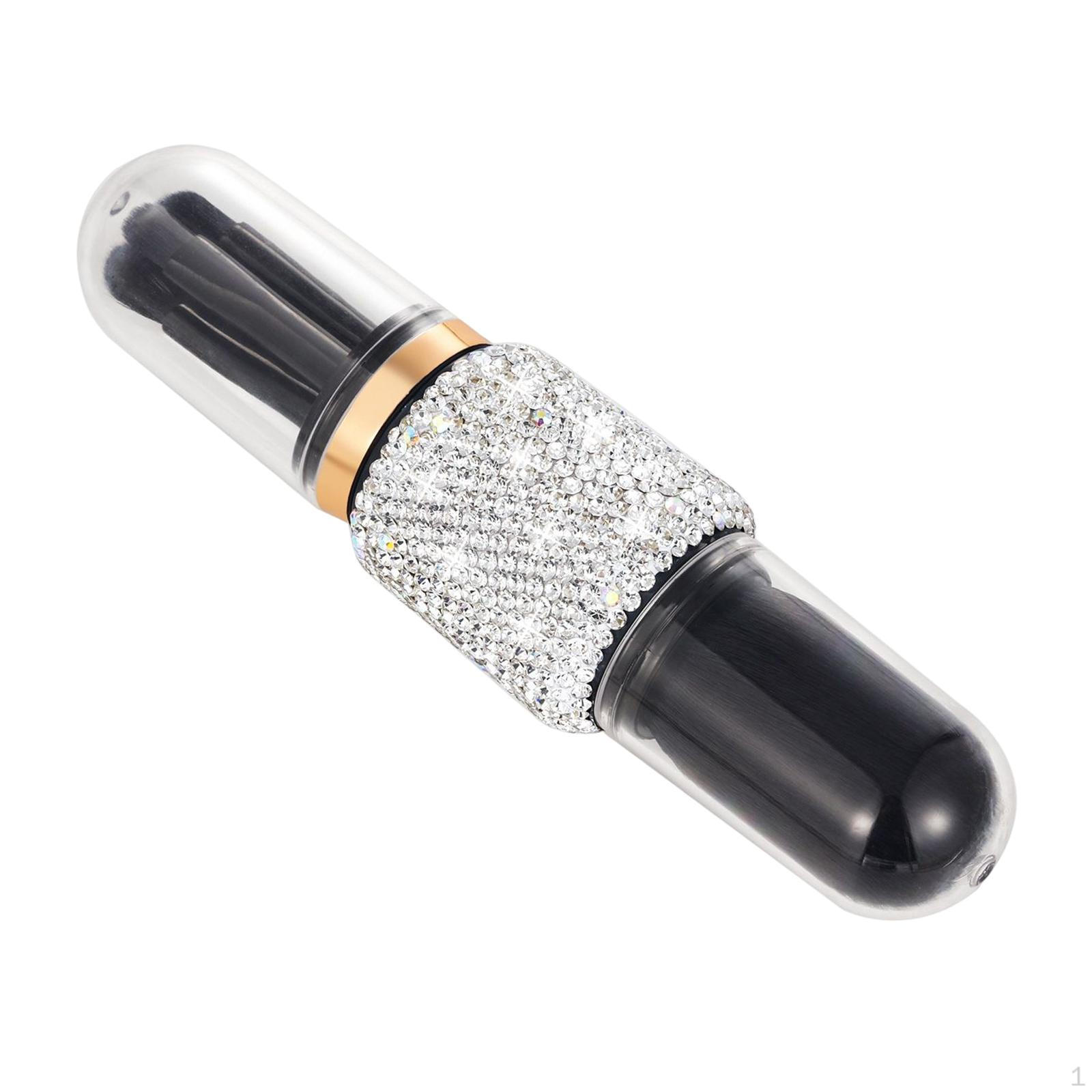 Blush Brush Concealer Makeup Dual Ended for Stippling Buffing Purpose Portable