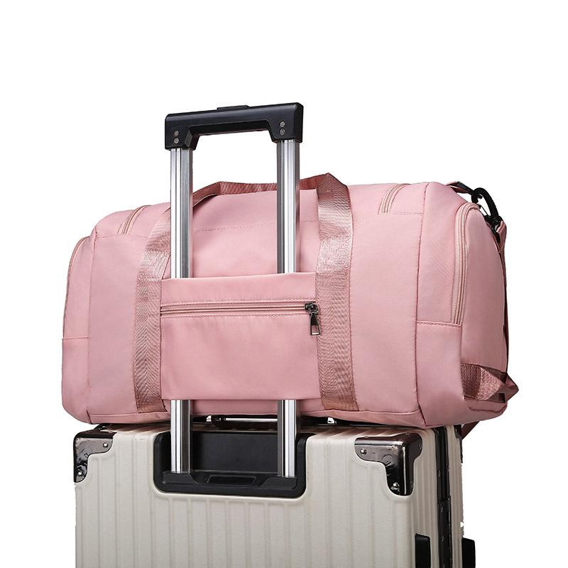 Travel Bag Large Capacity Short-distance Business Trip Duffel Bag Wet and Dry Portable Fitness Accommodation Storage Clothing Messenger Bag