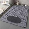 Non-Slip PVC Bath Mat  Rectangular Massage Shower and Bathroom Safety Rug