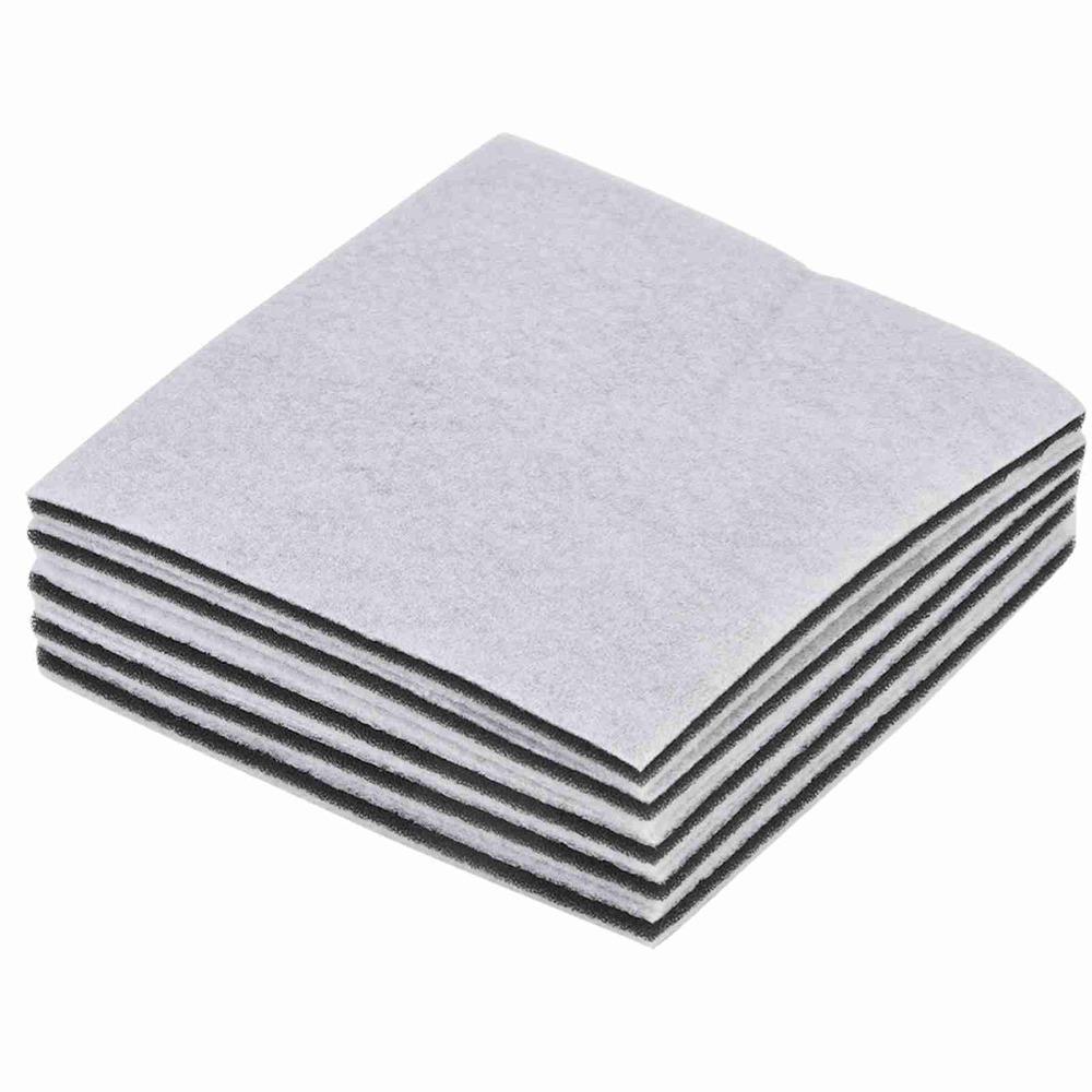 5PCS Grey Vacuum Filter Pad Cuttable Replacement Filter Pre Motor Filter  Vacuum Cleaner Maintenance