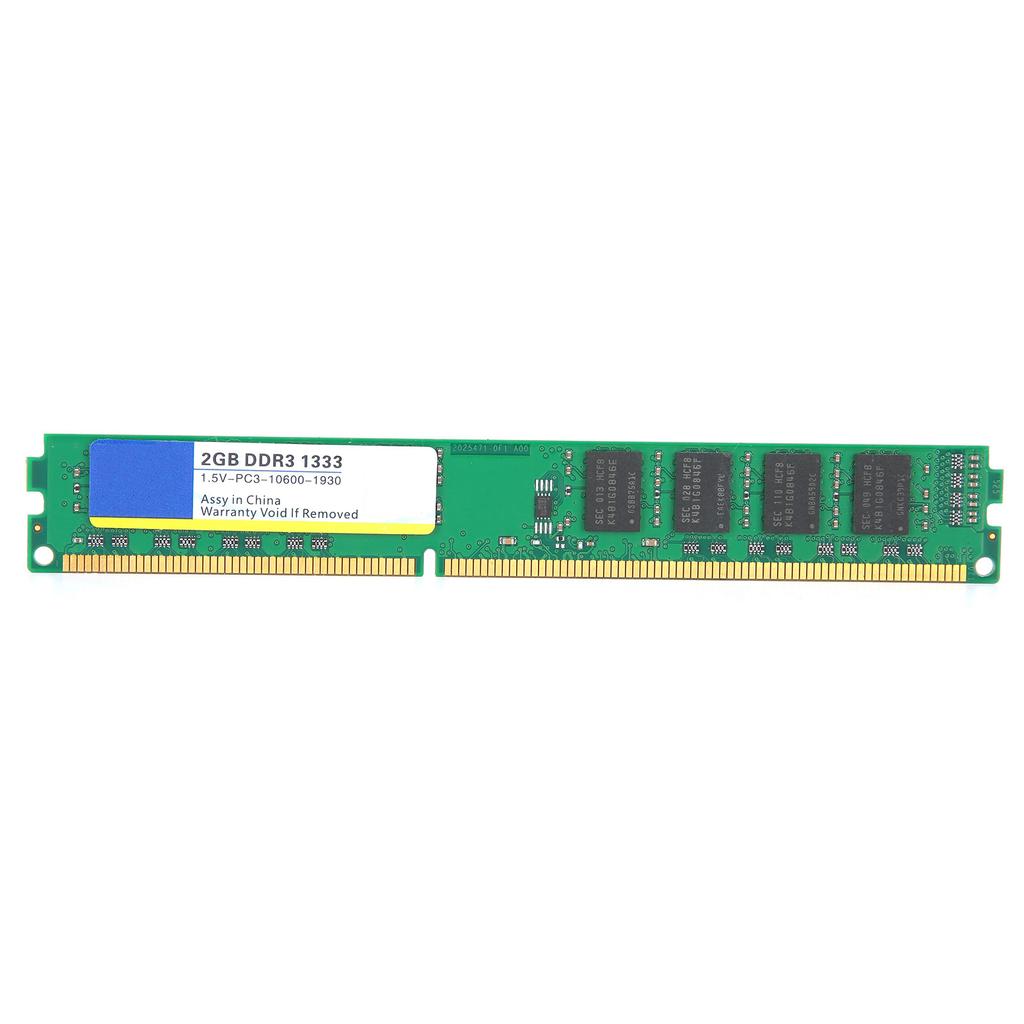 Xiede Desktop-Computerspeicherriegel DDR3 2GB 1333MHz PC3-10600 1.5V Vollständig kompatibler Speicher