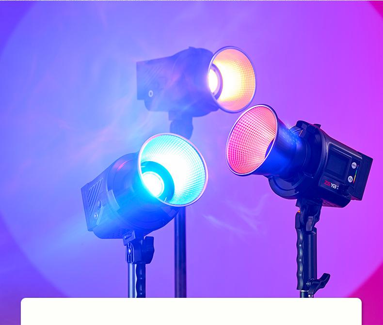 8 Shadow Bang 60W RGB LED Atmosphere Light for Live Streaming, Outdoor Shooting, and Portrait Photography