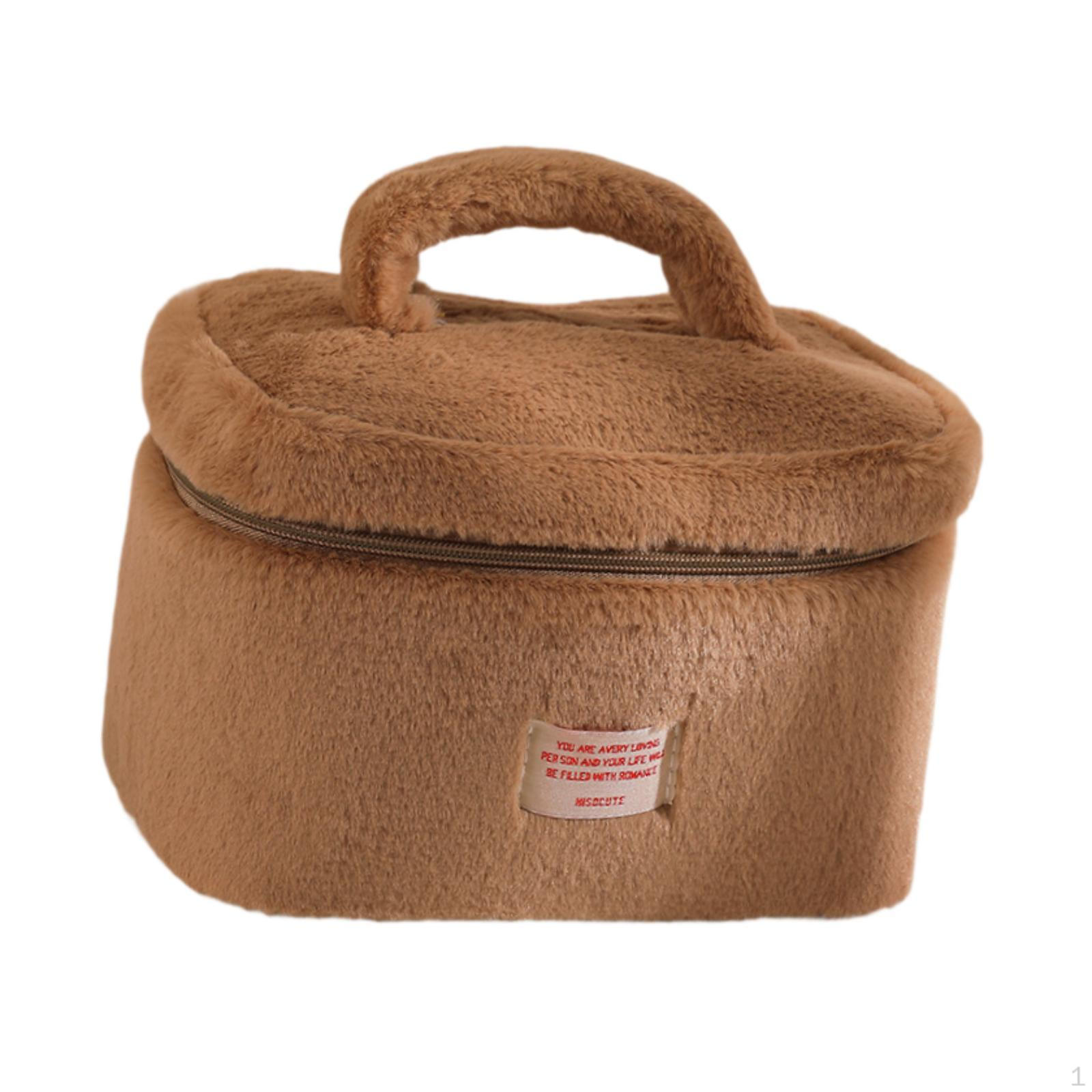 

Косметичка для путешествий и бизнеса с плюшевым дизайном