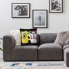 Federe Quadrate per Cuscini Tylers And Snowi Gaming Copricuscini Carini a Cartoni Animati Federa Decorativa con Zip Fantastica per la Casa 45x45cm