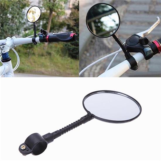 1x Alu Fahrrad Lenker Rückansicht Rechteck Gläser Radfahren Rückspiegel. 1x Alu Fahrrad Lenker Rückansicht Rechteck Gläser Radfahren Rückspiegel.
