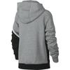 Nike Knit Hooded Cardigan Kids Tops Black Gray BV0789-064