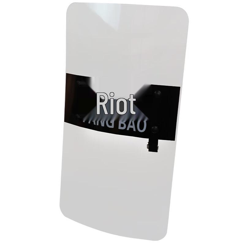 OLOMMPC Transparent Handheld Security Shield Standard