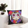 The Amazing Digital Circus Pillow Case Pomni Head Cushion Cover Fashion Decorative Pillowcase for Bed 18"