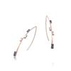 Tani by Minetani Timeless Baguette Bubble Earrings Ms3e703h
