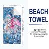 GODDESS OF VICTORY NIKKE Print Beach Towel, Large Soft Quick Dry Towel for Beach Camping Swimming