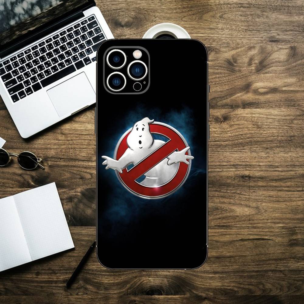 

E-Extreme G-Ghostbusters Phone Case For iPhone 16,15,14,13,12,11,XS,XR,X,8,7,Pro,Max,Plus,mini Silicone Black Cover iPhone11