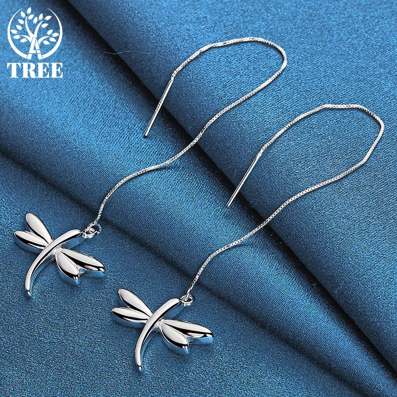 925 Sterling Silber Libelle Earline Tropfenohrring Schmuck