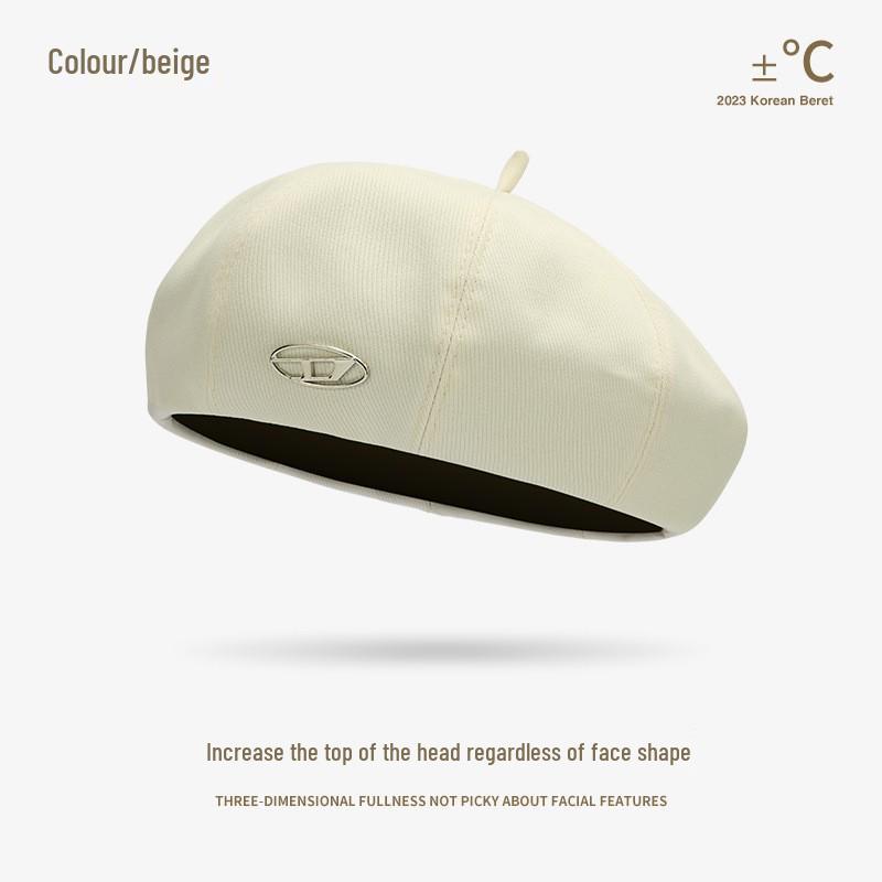 

Женский теплая приталенная ретро японский восьмиугольный берет - Осень/Зима универсальная шляпа художника One Size