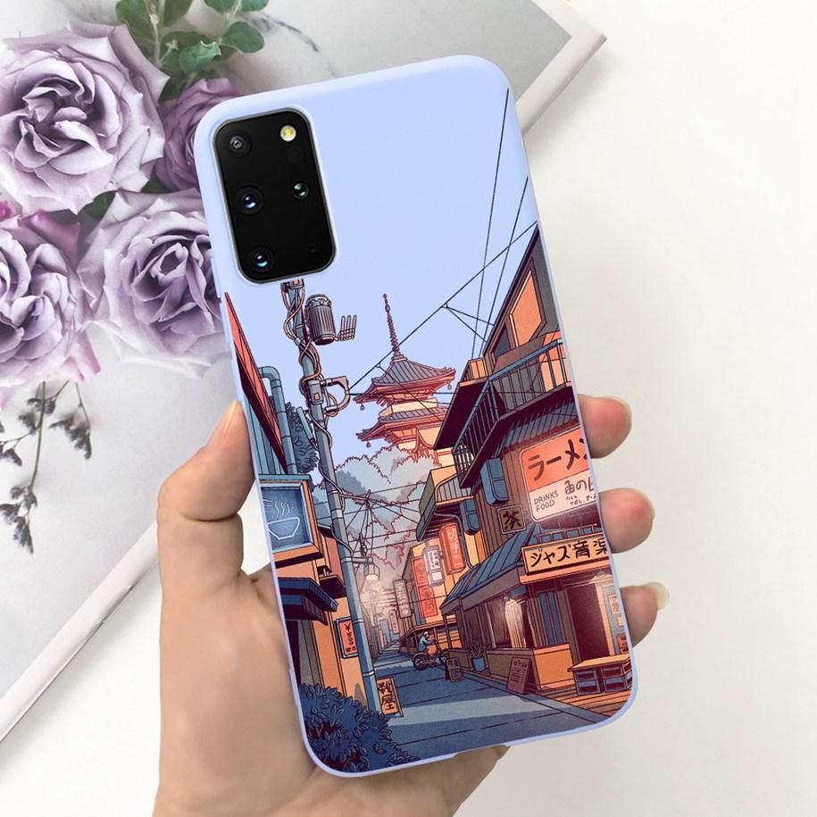 For Samsung Galaxy S20 Plus Case SM-G985F Silicone Cover Cute Astronaut Cartoon Soft Funda For Samsung S20 S20+ 5G SM-G986F Capa