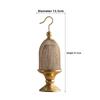 BEPAN Retro European Candlestick Iron Art Golden Homestay Light Luxury Candlestick Terrace Restaurant Romantic Decoration Ornament