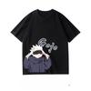 Anime T Shirt Gojo Satoru Yuji Itadori Geto Suguru Tee Unisex Women Cotton Harajuku Loose Top Streetwear Couple Y2k