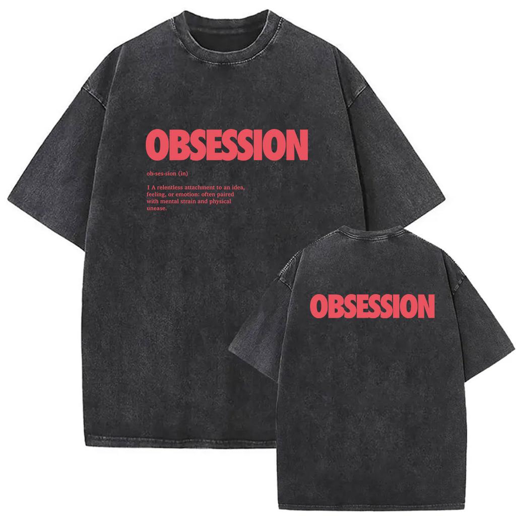 2026 Filmbesessenheit Sei vorsichtig, was du dir wünschst Augen Grafik Vintage Washed T-Shirts Herren Damen Kurzarm-T-Shirt Streetwear