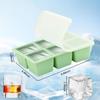 Large Ice Cube Tray for Whiskey 2Pack Silicone Ice Cube Trays Big Square Ice Cube Maker for Cocktails Coffee