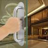 Stainless Steel Pull and Push Plate Door Access Door Pull Handle with Screws