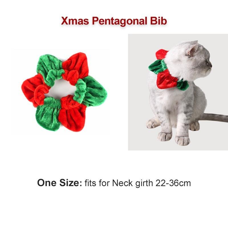 Costumi di Natale per cani e gatti domestici, divertenti costumi da Babbo Natale per cani e gatti, vestiti caldi invernali in cotone per cani, divertenti e carini