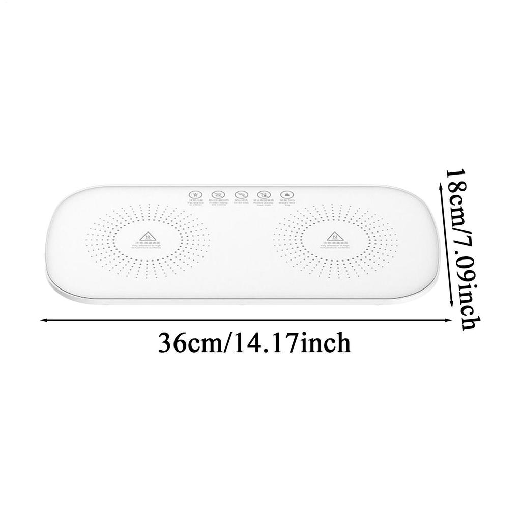 Heating Mat For Food Plate Thermal Tray Restaurant Plate Warmer For Party Buffet Catering Holiday Restaurant Dinner Entertaining