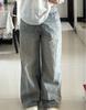 Plus Size Vintage Wide-Leg Jeans Women Y2K High Waist Straight-Leg Casual Denim Pants Loose Baggy Jeans Streetwear Pants