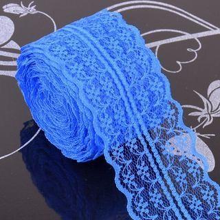 

Lace Ribbon 10Meters/Roll 4.5cm White Black Pink Red Blue Green Purple Beige Orange Yellow Burgundy Coffee Lace Tape DIY Crafts 4.5cmx10m