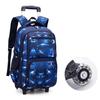Novo 2 rodas de viagem rolando saco de bagagem escola trole mochila para meninos criança mochila de viagem sobre rodas mochilas escolares criança