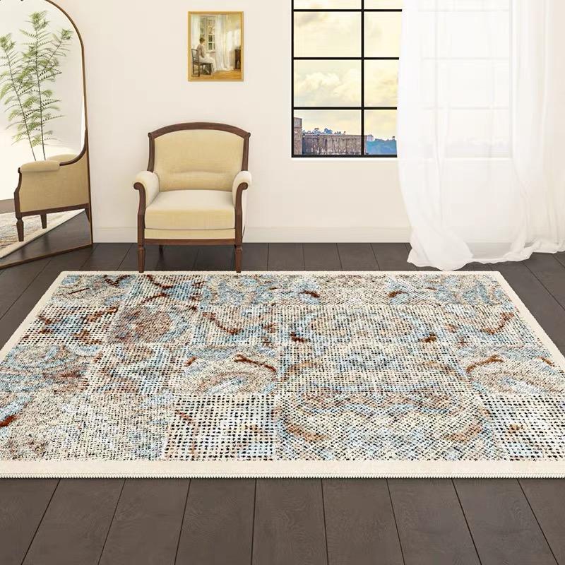 

Современный легкий роскошный имитация кашемира ковер спальня кровать одеяло украшение дома гостиная диван журнальный столик коврик 600mm x 1600mm