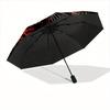 1pc Zombie Cat Automatic Umbrella High Quality Canopy, Portable Folding Umbrella with, Ideal Gift for - Travel, Everyday, Formal Events, Stylish Acces