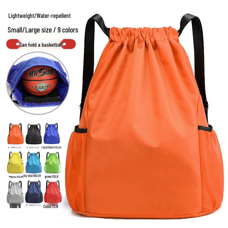 Unisex Travel & Gym Drawstring Backpack - Large Capacity, Simple Design (2020)