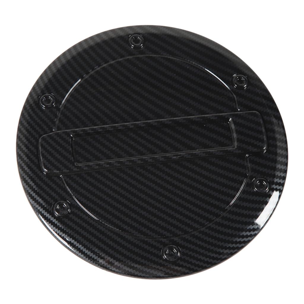 Fuel Tank Cap Carbon Fiber Style ABS Gas Fuel Tank Gates Door Cover Lid for 1500 2023