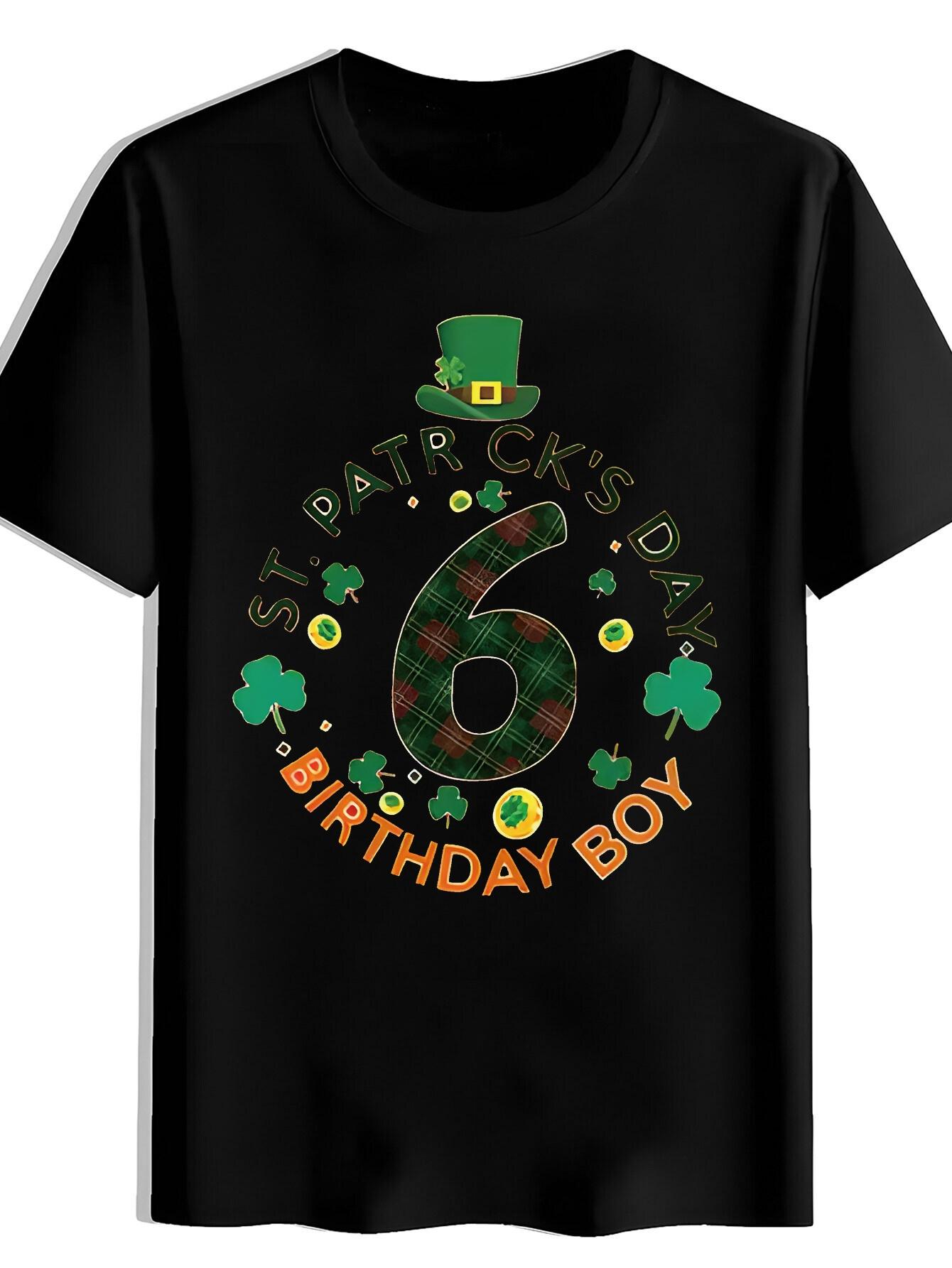 T-shirt Green Clover Print XS