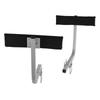 Boat Trailer Guide, 0.7M Adjustable Design Short Bunk Guide-Ons, 2PCS Rustproof Galvanized Steel Trailer Guide Poles, Heavy Duty Roller Guide Design,