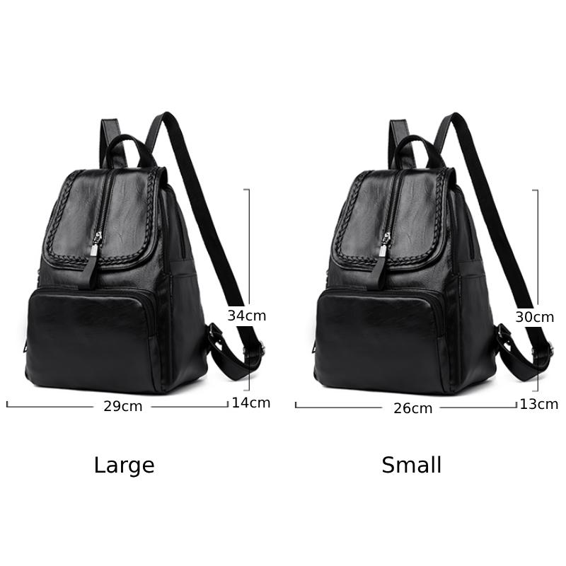 Rucsac de damă la modă, cu capacitate mare, cu bretele de umăr reglabile, potrivit pentru călătorii, navetă și ieșiri casual
