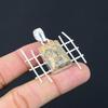 Friendship Day Sale Maligano Jasper Stone 925 Silver New Artisan Pendant Jewelry