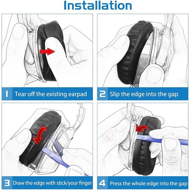 Buy N60NC BT Replacement Earpads Noise Canceling Ear Cushions Quiet