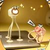 Creative Desktop Ornament Suction Cup Octopus Night Light Portable and Cute Desk Lamp Phone Holder Desk Lamp Atmosphere Light