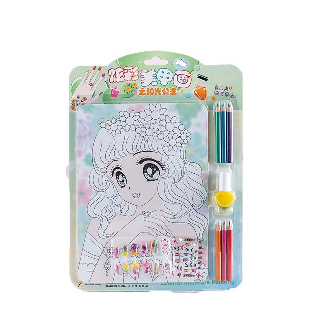 Makeup Toys Doodle Cosmetic Toys Makeup Painting Set DIY Graffiti Drawing Toys Makeup Painting Toy