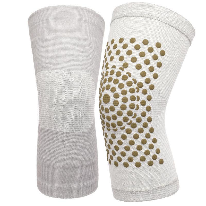 Self Heating Knee Brace 2Pcs Washable Warm Compression Non Slip Protector for Home Daily Knee Health Care