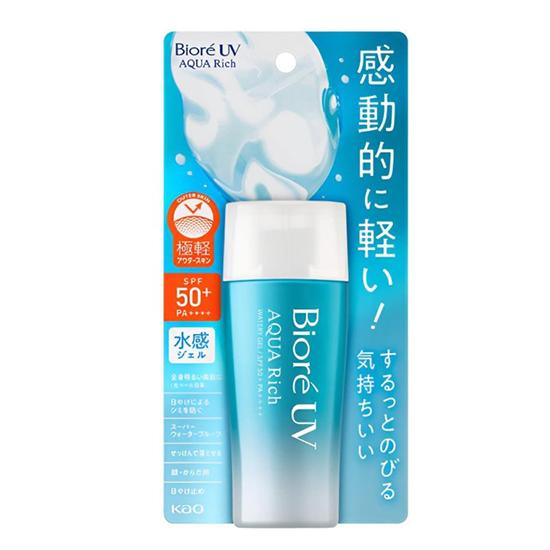 KAO Biore UV Aqua Rich Watery Gel SPF Sunscreen 70g
