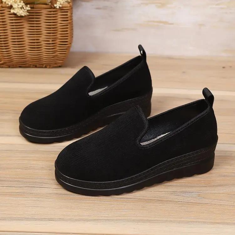 

Мода 2025 Осень Женские Леопардовые Массивные Лоферы с Цепочкой Декор Слипоны Платформа Повседневная Обувь Женская Мода Нескользящие Балетки Большого Размера 36