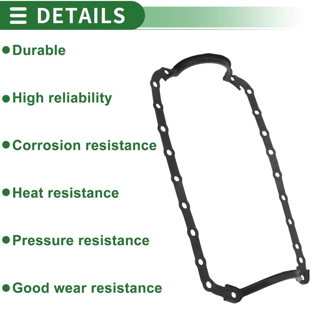 X Autohaux No.8970801940 Auto Car Oil Pan Gasket for Isuzu ELF Van 1985-2003 Auto Replacement Parts Gaskets