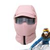 Trapper Hat Für Frauen 4-in-1 Warme Mütze Kaltwetterkappe Mit Kapuze Ohrenklappen Brille Für Männer Frauen Winter Kaltwetter Radfahren