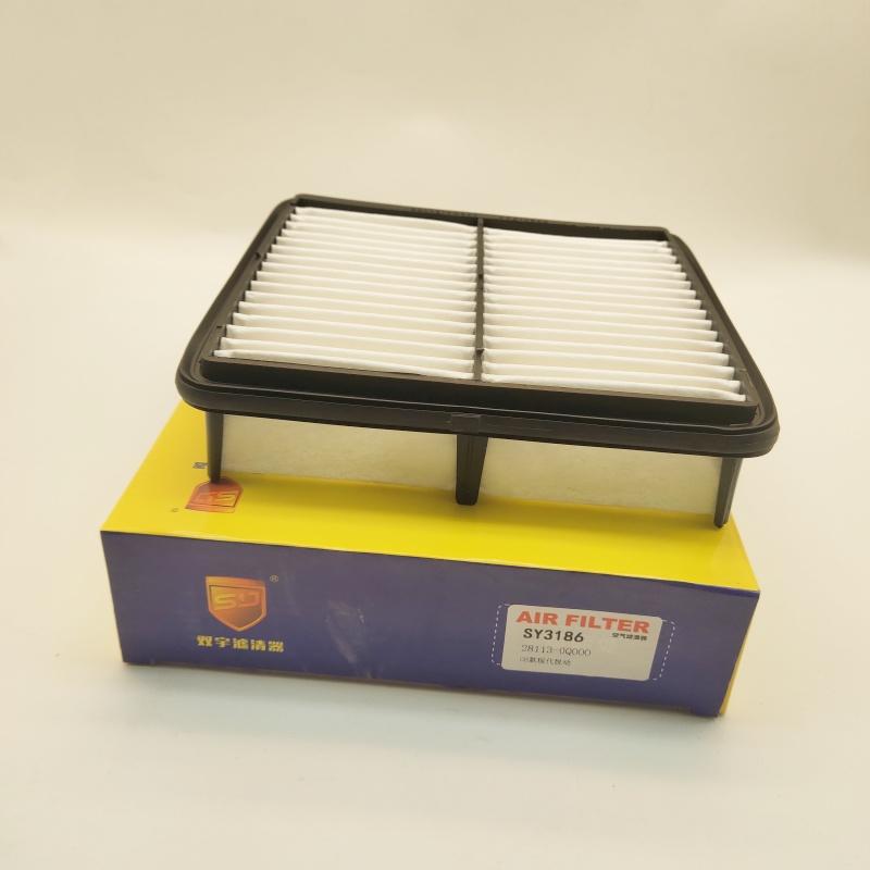 

OE: 281130Q000 Car Air Filter SY3186 For Kia Superb 1.6L 2.0L Hyundai i30 ELANTRA 1.6L 1.8L 1PCS