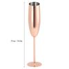 304 Roestvrij Staal Rode Wijnglas Cocktail Champagneglas Kelk Barbenodigdheden Roségoud