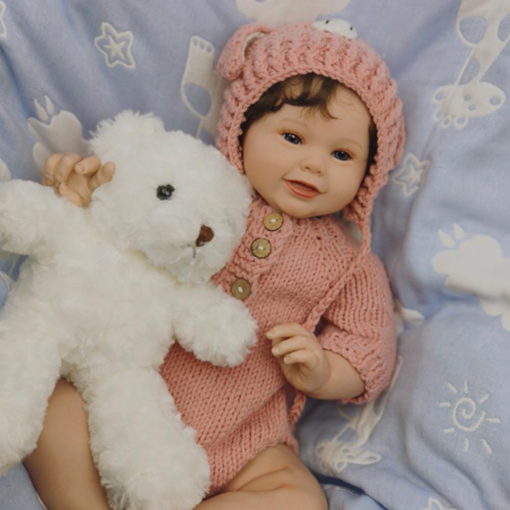 Reborn Baby Doll Kodi 60cm Already Finished Collectible Art Princess Doll Toy Huge Baby Soft Silicone Reborn Toddler Dolls Toy