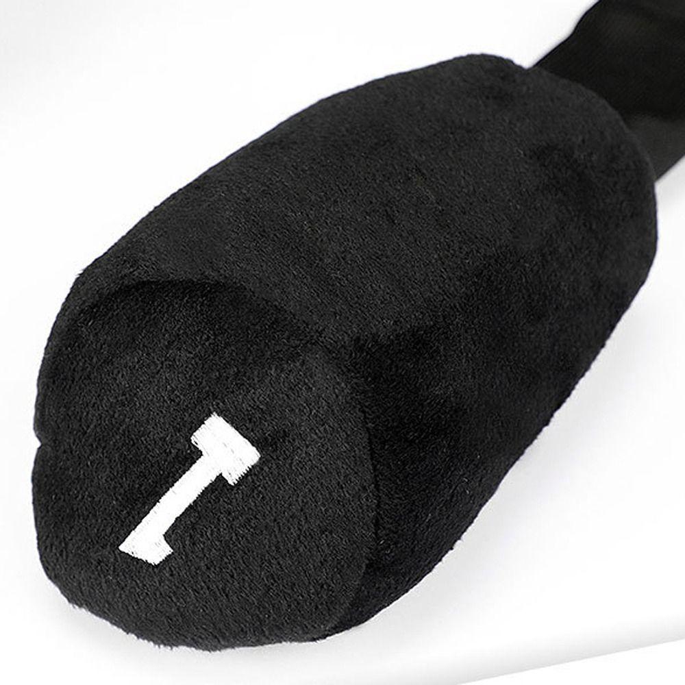Long Neck Golf Club Protector Fluff Cloth Wood Head Covers Golf Headcovers  Outdoor Sports